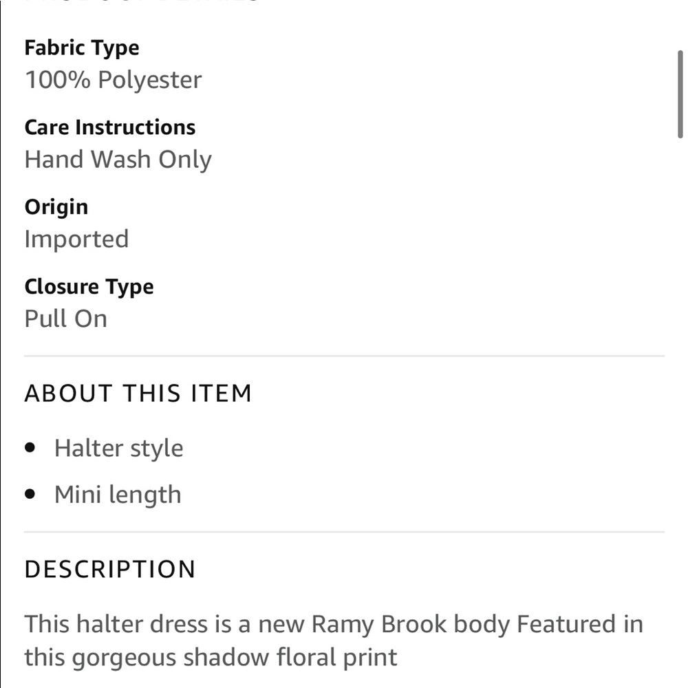 Ramy Brook Pink Floral Swim Coverup - Picture 3 of 4